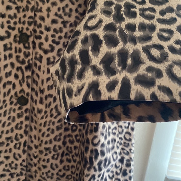 DENNIS BASSO Cheetah trench coat - Picture 13 of 14